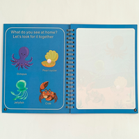 Usine personnalisée montessori jouets livre de coloriage livre de dessin avec stylo à eau livre d'eau magique pour les enfants