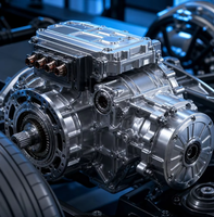 Pièces OEM CNC pour véhicules électriques : Bloc de bornes de moteur, Boîtier de réducteur, Porte-roulement de différentiel, Boîtier d'onduleur, Plaque de couvercle d'extrémité d'onduleur