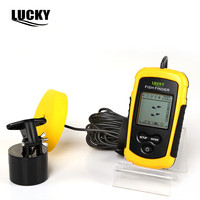 LUCKY FF1108-1 Détecteur de poissons portable Sondeur de pêche sur glace Sondeur d'alarme Sondeur de pêche 0.7-100m Sondeur d'écho de pêche