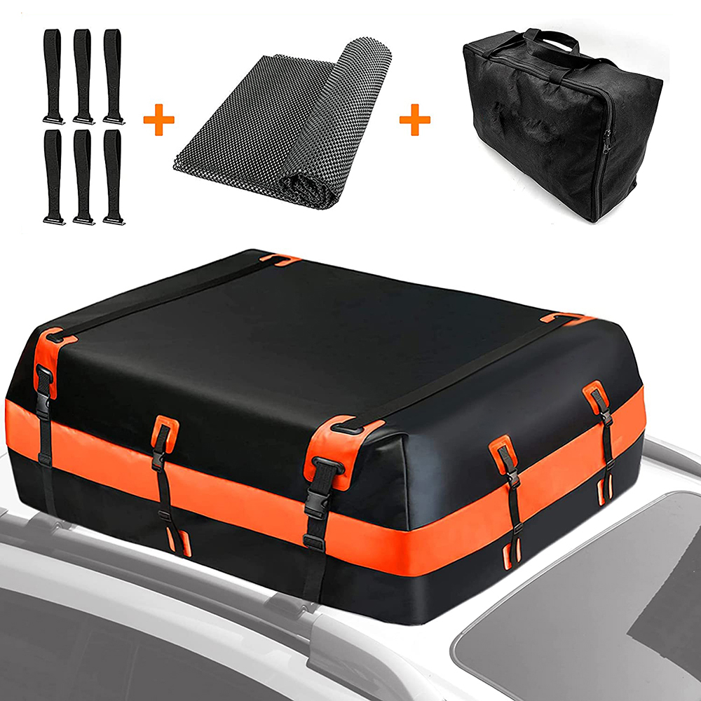 21 кубический фут, водонепроницаемая багажная сумка на крышу автомобиля, складной багаж для путешествий на крыше автомобиля, багажник большой вместимости 566L