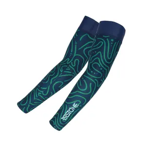 2022 New Arrival Sublimation Printing Unisex Breathable Arm Sleeves Bicycle Wear Odm Cool Arm Sleeve For Bike