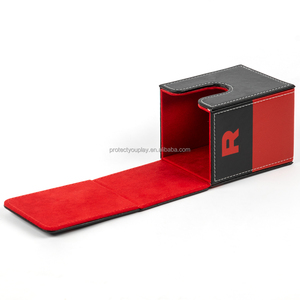Boîte de rangement personnalisée pour cartes Pokémon Glory of Team Rocket, motif créatif en cuir PU, boîte de rangement pour 100+ cartes Commander - Product Image 4