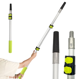 Perche <span class=keywords><strong>télescopique</strong></span> pour peinture de 49 cm à 95 cm, en alliage d'aluminium épaissi, pour rouleau à peinture et bloc de ponçage - Product Image 1