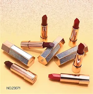 Diamond Star Bright Lipsticks Waterproof Easy To Color Shiny Long Lasting Makeup Matte Lipstick