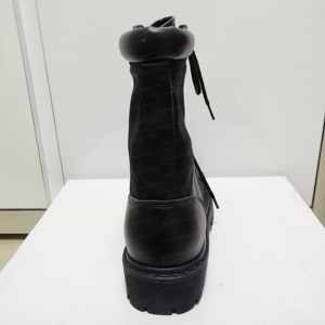 LXG,8 ''<span class=keywords><strong>Botas</strong></span> DE LUCHA negras de cuero genuino transpirable con juntas dobles <span class=keywords><strong>Botas</strong></span> de combate de suela de goma Popular en <span class=keywords><strong>Columbia</strong></span> HSM290 - Product Image 6