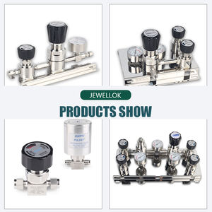 Regolatore di pressione del <span class=keywords><strong>Gas</strong></span> a diaframma ad alto grado di elevata purezza 316L acciaio inossidabile elettroshment a bassa pressione UHP <span class=keywords><strong>Gas</strong></span> speciale - Product Image 5