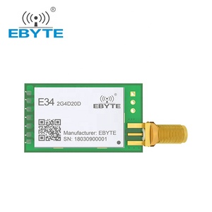 โมดูลส่งและรับข้อมูลไร้สาย Ebyte OEM ODM E34-2G4D20D ระยะไกล 2 กม. ความถี่ 2.4GHz  โมดูลรับส่งสัญญาณ rf nRF24L01+ - Product Image 4