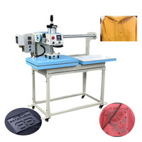 Machine de fabrication de logos 3D en relief pour t-shirts personnalisés 2026