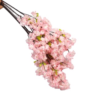 Artificiale di Ciliegio <span class=keywords><strong>Giapponese</strong></span> <span class=keywords><strong>Fiore</strong></span> di fiori Per La decorazione di nozze - Product Image 1