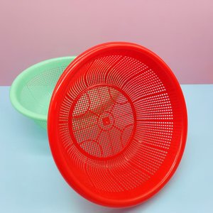 Nachuan <b>Plastic</b> <b>Colander</b> 23cm X 8cm Thickened Drain Basket For Kitchen Vegetable Straining - Product Image 1