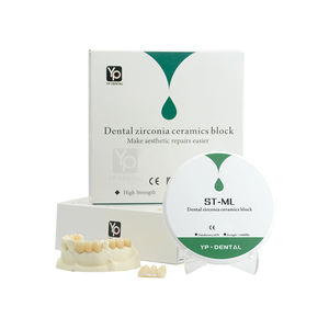 Nhà Máy Giá 3D 4D Pro nha khoa Multilayer Zirconium trống nhà sản xuất 98 Mét cadcam Zirconium gốm khối đĩa - Product Image 5