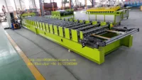 ZTRFM CE ISO Certifié Type De Nervure Trapézoïdal Tuile Machine À Cintrer Toiture En Métal Machine Philippines