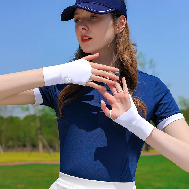 REXCHI XG65 sarung tangan Golf Anti-uv, sarung tangan Golf untuk pria dan wanita, sarung tangan olahraga memancing luar ruangan, Pelindung tangan belakang