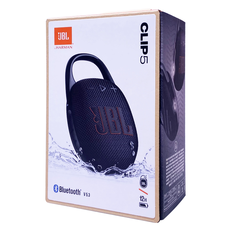 JBL Clip 5 Portable Waterproof Bluetooth Speaker for Outdoor Use