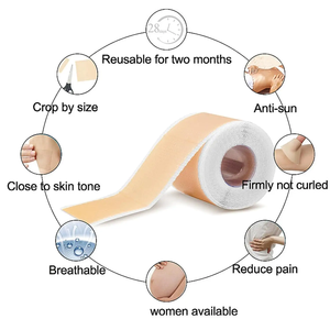 แผ่นเจล hyperplasia แผ่นรอยแผลเป็นจากซิลิโคนสำหรับซ่อมแซมรอย<span class=keywords><strong>แผล</strong></span>เป็น - Product Image 5