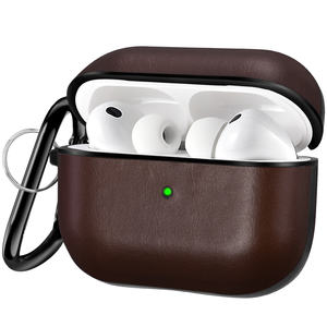 Étui pour écouteurs en cuir PU antichoc de haute qualité pour Airpods <span class=keywords><strong>Pro</strong></span> 2 Étui complet pour Airpods 3/4 <span class=keywords><strong>Pro</strong></span> 2 - Product Image 1
