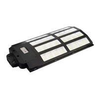 Lamppadaire Solaire pengendali jarak jauh, lampu jalan Led tenaga surya pintar luar ruangan Ip67 tahan air 3000w