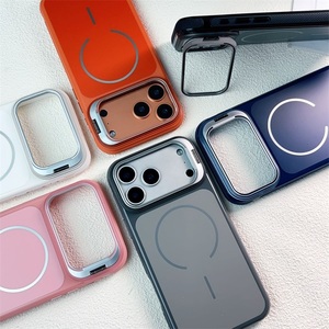 Funda Protectora Magnética de TPU para Cámara, Diseño Ejecutivo de Lujo, Resistente a Impactos, para <span class=keywords><strong>iPhone</strong></span> 17 16 15 14 13 <span class=keywords><strong>12</strong></span> <span class=keywords><strong>Pro</strong></span> - Product Image 5