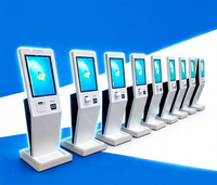 Terminal tactile vertical Yingtouch pour la gestion des files d'attente en libre-service, pour hôpitaux et administrations, montage sur pied/sur sol