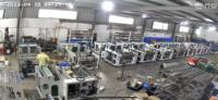 Machines de fabrication de sacs en rouleau continu en plastique jetable pour supermarchés