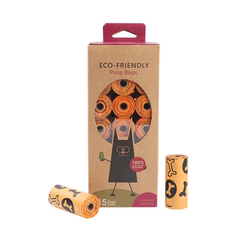 Patte orange imprimée