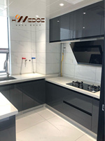 Homedge Armoires de cuisine sur mesure Vente en gros à bas prix Armoires de seconde main fabriquées en Chine Meubles remis à neuf