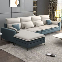 Canapé d'angle moderne de luxe en tissu technique pour appartement, entrepôt et salle de sport – Vente en gros à prix abordable