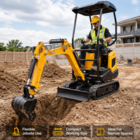 Mini-excavatrice Kubota en promotion pour le terrassement de jardins, les petites constructions, le creusement de fossés agricoles et les chantiers étroits – Options CE EPA EURO5