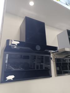 <span class=keywords><strong>Hotte</strong></span> de cuisine intelligente Jiaye avec écran en verre trempé, fournisseur professionnel, design moderne en forme de 7, OEM, <span class=keywords><strong>hotte</strong></span> de cuisine de luxe - Product Image 4