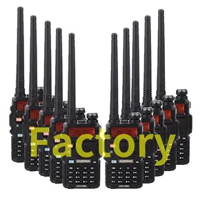 Baofeng-walkie talkie uv 5r, radio baofeng uv5r, directo de fábrica, 10km de alcance