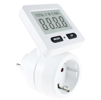 Wattmètre de sécurité multifonctionnel polyvalent de haute qualité et économique, avec rotation manuelle, 16A, compteur de puissance électrique