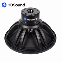 Subwoofer de 18 pouces en néodyme pour systèmes de sonorisation professionnels, enceintes DJ