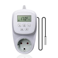 Termostato inteligente enchufable de 16A para control de panel de calentador infrarrojo