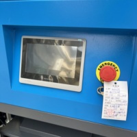 Compresseur d'air à aimant permanent stationnaire à haute efficacité ZAKF ZAY-100 75KW 12CBM à conversion de fréquence, moteur refroidi à faible bruit