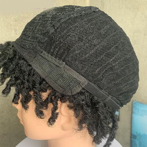 <span class=keywords><strong>Peluca</strong></span> corta afro para <span class=keywords><strong>hombre</strong></span> con bloque <span class=keywords><strong>de</strong></span> pelo sintético <span class=keywords><strong>de</strong></span> onda profunda personalizada trenza sucia Reggae reemplazo <span class=keywords><strong>de</strong></span> cabello precio <span class=keywords><strong>de</strong></span> fábrica - Product Image 6