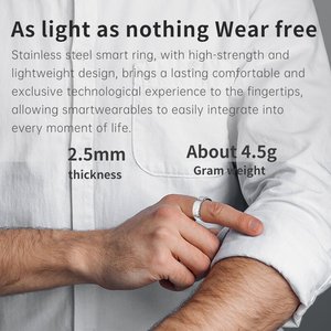 Anillo Inteligente PX02 |   Monitor de Salud y Ejercicio Físico para Mujeres |   Control por Gestos para TikTok y Libros Electrónicos |   Batería de larga duración de 16 mAh - Product Image 4