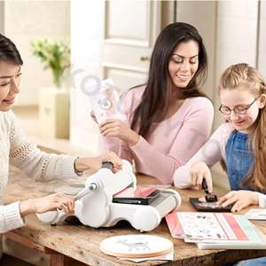 Machine <span class=keywords><strong>de</strong></span> découpe et d'embossage <span class=keywords><strong>de</strong></span> précision A4 pour <span class=keywords><strong>scrapbooking</strong></span>, outil artisanal DIY pour albums photo et projets créatifs - Product Image 5