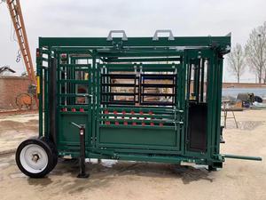 Equipo Ganadero: Nuevo Sujeción Automático Premium de Acero al Carbono para Ovejas, Caballos y Ganado con Rueda de Pesaje - Product Image 5