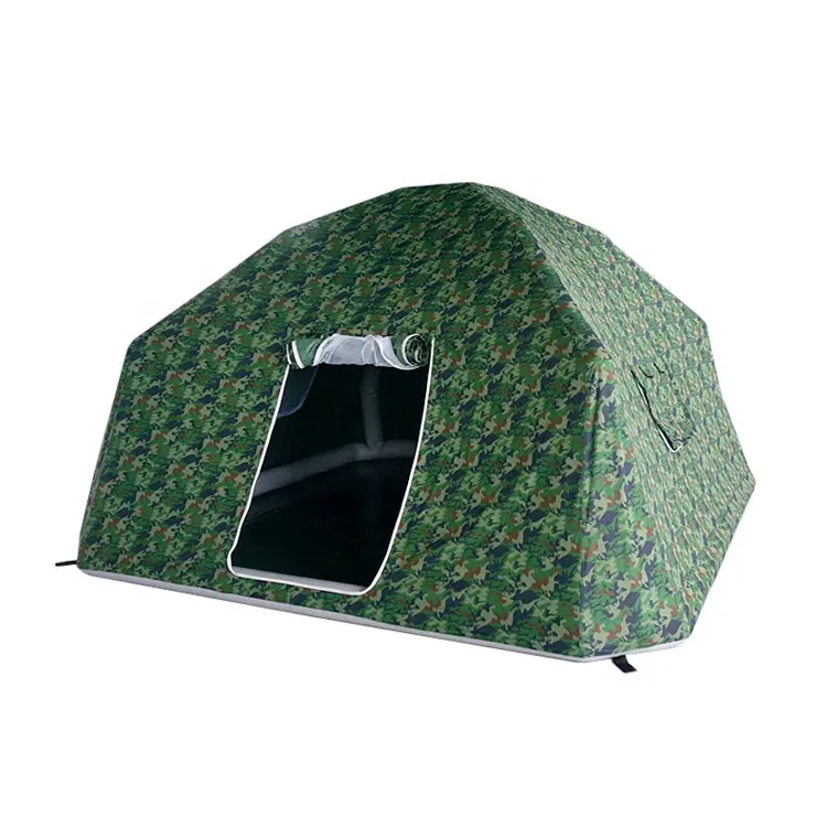 Tenda de ar inflável à prova d'água com design personalizado, barraca de acampamento para caminhada na família e com desconto