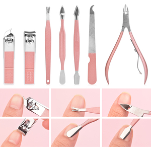 Ensemble de manucure et pédicure en acier inoxydable de 18 pièces, kit complet de coupe-ongles, kit de soin des ongles, coffret cadeau beauté pour la maison et le salon - Product Image 4