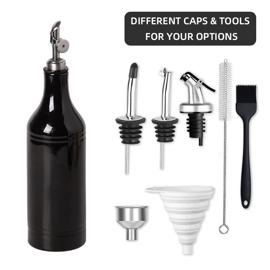 Bottiglia di olio d'oliva Cusom