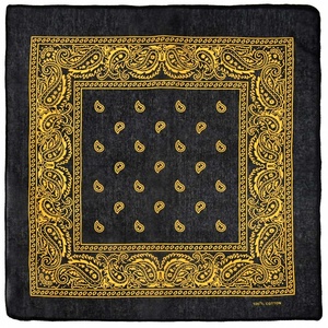 Masque de style hip-hop de haute qualité en coton biologique Sports de plein air Bandana carré imprimé par sublimation avec logo personnalisé - Product Image 2