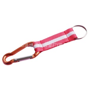 Aluminum Carabiners With Digital Printing Sports Theme Keychain For Outdoor Activities Durable Design - Product Image 5