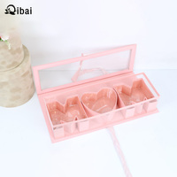 Cajas de Regalo Rígidas de Lujo con Tapa de PVC y Diseño de Rosas, para Flores, Ideales para Bodas, Día de la Madre y San Valentín, Marca Qibai Stock Love