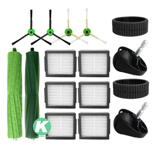 Repuestos/Accesorios para Aspiradora Robótica <span class=keywords><strong>Irobot</strong></span> <span class=keywords><strong>Roomba</strong></span> <span class=keywords><strong>J7</strong></span>: Cepillo Principal, Cepillo Lateral, Filtro, Bolsa para Polvo, Rueda, Almohadillas para Llantas - Product Image 1