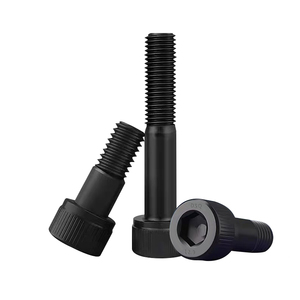 Hardware fastener manufacturer 12.9 grade half tooth hexagon <b>socket</b> head cap screw bolt rust-proof anti-skid surface ODM/OEM - Product Image 6