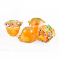 Bulk Packing Halal Healty Food Mixed Fruit Jelly With Pulp Coconut