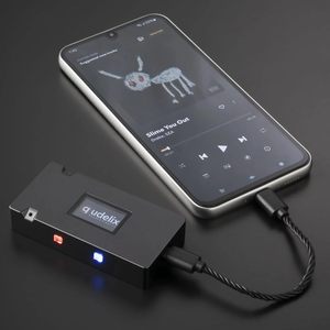 Amplificateur de casque DAC USB Qudelix-T71 avec 8VRMS BAL 2.5 & 4.4mm & 4VRMS UNBAL 3.5mm Accessoire de produits audio - Product Image 2