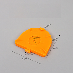 Piastra di <span class=keywords><strong>base</strong></span> del modello di plastica del laboratorio dentale per la macchina della piantatrice del perno della muffa dentaria ex senza disco del metallo - Product Image 4