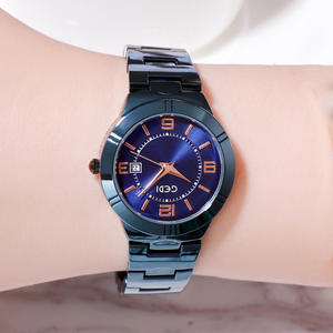Montre pour femme à succès, exportée, best-seller, avec calendrier, simple, étanche, bracelet en acier - Product Image 1
